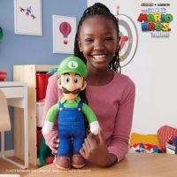 Jakks Super Mario Movie Luigi plyš 30 cm 3