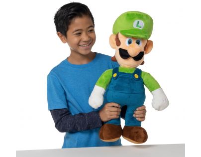 50cm! Luigi - Super Mario Jumbo Plush Toy by JAKKS