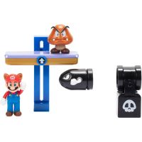 Super Mario Nintendo Switchbak Diorama figúrka
