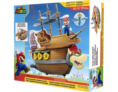 Super Mario Nintendow Deluxe herný set s figúrkou