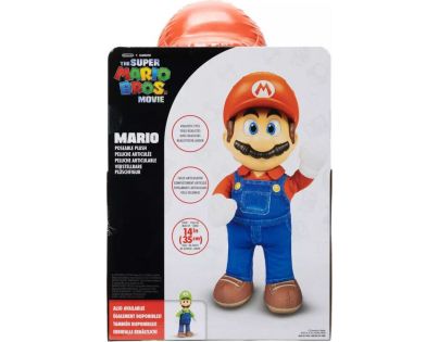 Super Mario Polohovateľný plyš Mario 30 cm