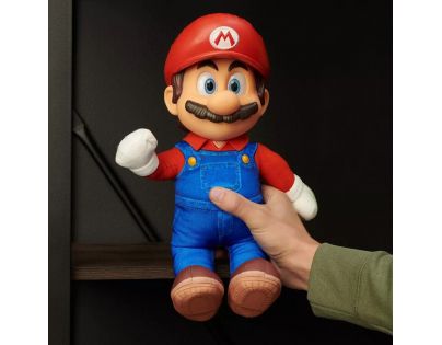 Super Mario Polohovateľný plyš Mario 30 cm