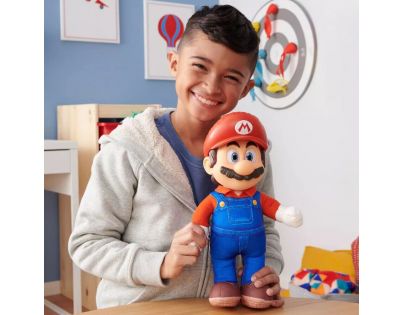 Super Mario Polohovateľný plyš Mario 30 cm
