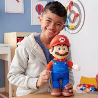 Super Mario Polohovateľný plyš Mario 30 cm 3