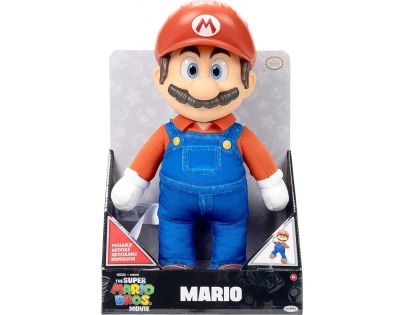 Super Mario Polohovateľný plyš Mario 30 cm