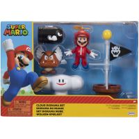 Super Mario sada Cloud Diorama so 6,5 cm figúrkami 2