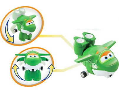 Super Wings Transformujte Robota Mira