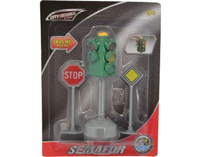 Svetelný semafor so zvukom