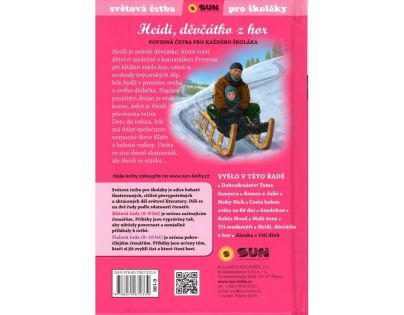 Svetová čítanie pre školákov Heidi