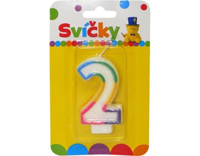HM Studio Sviečka na tortu číslo 2