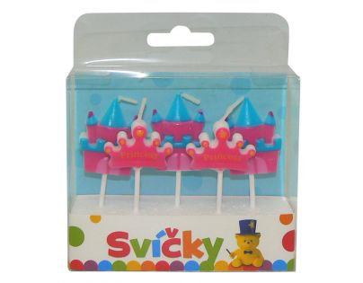 HM Studio Sviečky na tortu princezné 5 ks