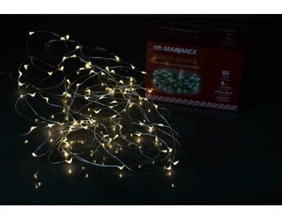 Svietiace struna 80 LED