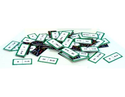 Sloboda Násobilkové domino - malá násobilka 60 ks
