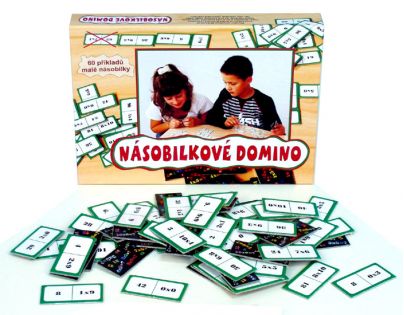 Sloboda Násobilkové domino - malá násobilka 60 ks