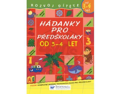 SVOJTKA & Co 0062590 - Hádanky pro předškoláky od 3 - 4 let
