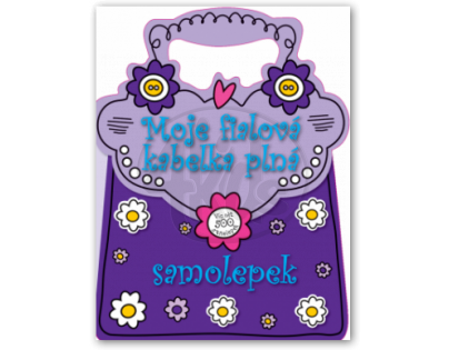 Svojtka Moje fialová kabelka plná samolepek