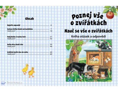 Svojtka Poznej vše o zvířátkách