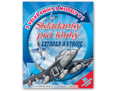 Svojtka Skládanky pro kluky – Letadla a stroje