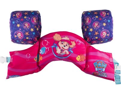 Swimways Plavací pás s rukávmi Paw Patrol Skye
