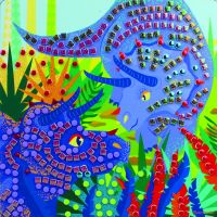 Sycomore Mozaika Dinosaury 5 ks 4
