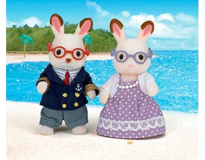 Sylvanian Families Babička a dědeček chocolate králíci