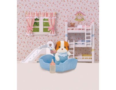 Sylvanian Families Baby Pes Modrý