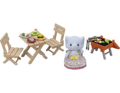 Sylvanian Families BBQ Sada na piknik so slonom