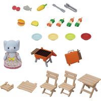 Sylvanian Families BBQ Sada na piknik so slonom 4