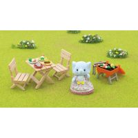 Sylvanian Families BBQ Sada na piknik so slonom 5