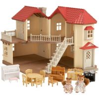 Sylvanian Families Dárkový set - městský dům se světly a příslušenstvím D - Poškozený obal Sylvanian Families Dárkový set - městský dům se světly a příslušenstvím D - Poškozený obal