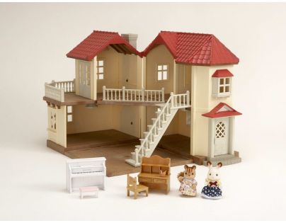 Sylvanian Families Mestský dom poschodový so svetlami