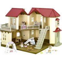 Sylvanian Families Dárkový set - městský dům se světly a příslušenstvím Sylvanian Families Dárkový set - městský dům se světly a příslušenstvím