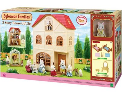 Sylvanian Families Trojposchodový domček
