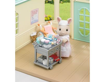 Sylvanian Families Dárkový set - Venkovská klinika s příslušenstvím