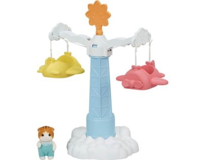 Sylvanian Families Detský kolotoč s lietadielko