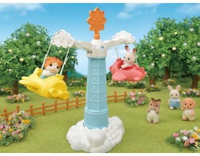 Sylvanian Families Detský kolotoč s lietadielko