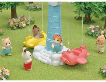 Sylvanian Families Detský kolotoč s lietadielko