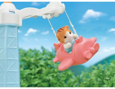 Sylvanian Families Detský kolotoč s lietadielko