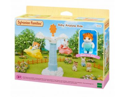 Sylvanian Families Detský kolotoč s lietadielko