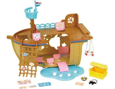 Sylvanian Families 5210 Dobrodružná loď plavba za pokladom