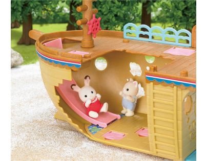 Sylvanian Families 5210 Dobrodružná loď plavba za pokladom