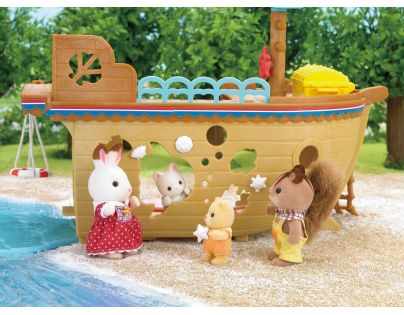 Sylvanian Families 5210 Dobrodružná loď plavba za pokladom