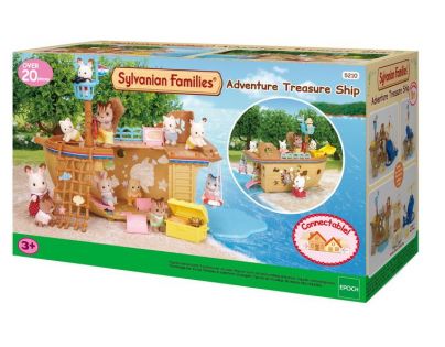 Sylvanian Families 5210 Dobrodružná loď plavba za pokladom