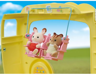 Sylvanian Families Dúhový škôlkový autobus 744
