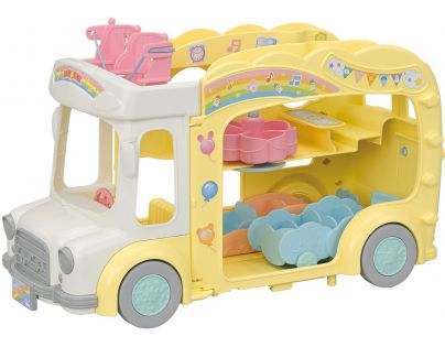 Sylvanian Families Dúhový škôlkový autobus 744