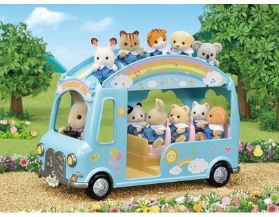 Sylvanian Families Dúhový Skolkovo autobus