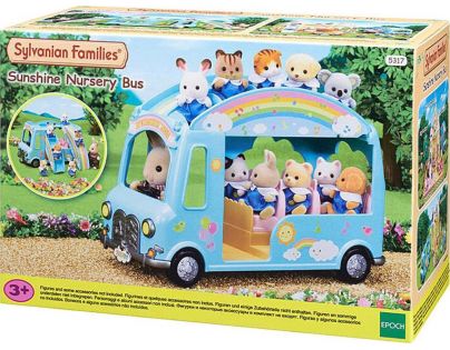 Sylvanian Families Dúhový Skolkovo autobus