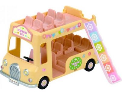 Sylvanian Families Dvoupatrový školní autobus