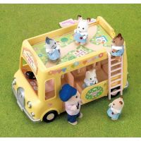 Sylvanian Families Dvoupatrový školní autobus 3