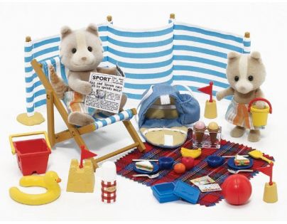 Sylvanian Families Medvídci na pláži
